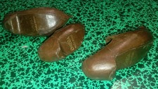 OMEGA – Rare Présentoir Sabots Siglés – Noël 1933 – Montres - x3pcs Art Deco