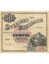 Suède 50 Kronor - Mère Svea