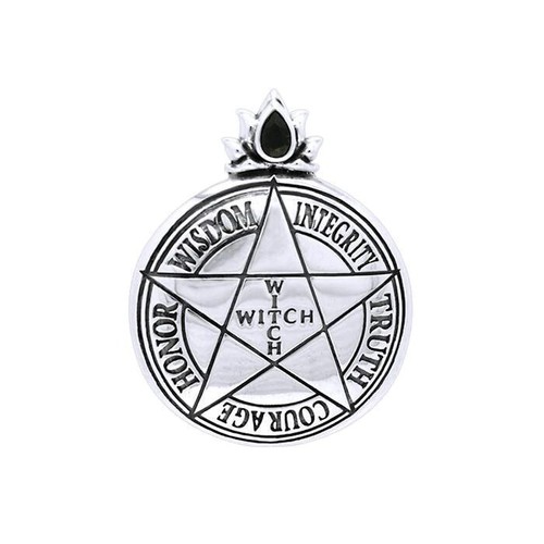 Pendentif pentacle pentagramme - pendentif,