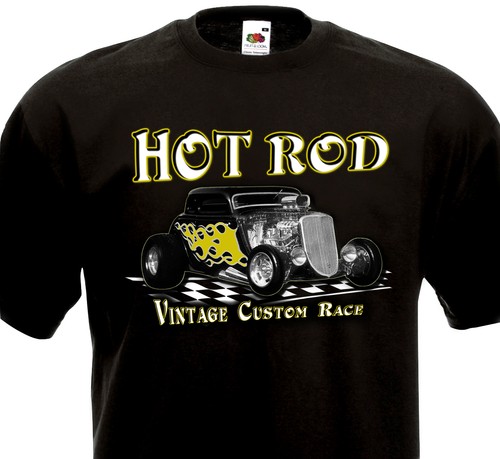 Shirt hot rod vintage - t-shirt,