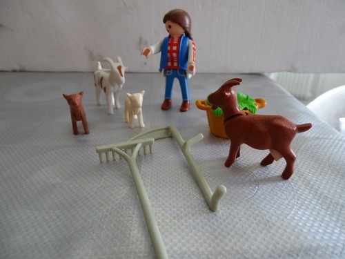 Playmobil fermière - , et