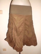 LONGUE JUPE EVASE C&A LARGE BANDE ELASTIQUE A LA TAILLE BAS EN VELOURS T:40/42