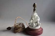 Pied de lampe Ours pipe