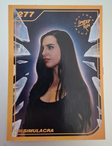 Limited run trading card - run,