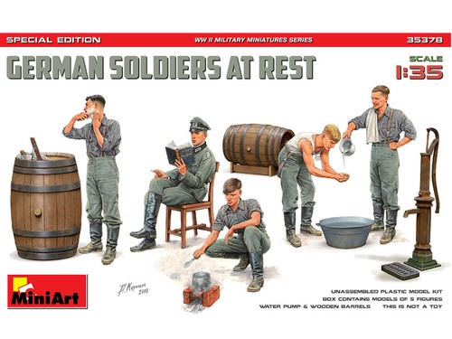 Miniart soldats allemands - allemands, au