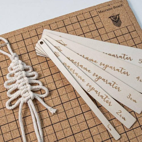 Planche macramé avec - planche,