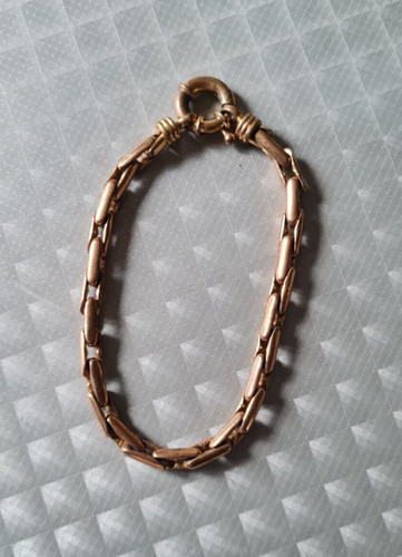 Bracelet gourmette plaqué - bracelet,