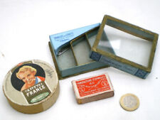 COUTURE BRODERIE 3 BOITES ANCIENNES EPINGLES TAFFETAS