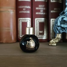 Rare Miniature Lanvin Boule Noire Parfum Rumeur Années 1950 3,5 Cm