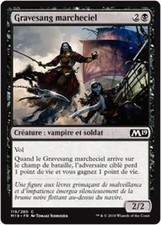 MTG Magic M19 - (x4) Skymarch Bloodletter/Gravesang marcheciel, French/VF
