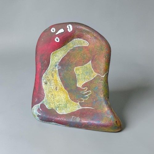 Raâk peinture sculpture galet - sculpture,