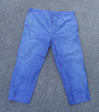 ANCIEN BLEU DE TRAVAIL - PANTALON - PIGEON VOYAGEUR - PUR COTON - XXL