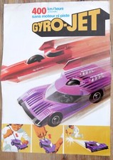 MECCANO GYRO JET FEUILLET PUBLICITAIRE SERIE CASCADEURS / STOCK CARS ...