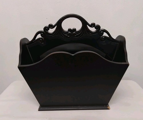 Ancien porte revues - revues, bois