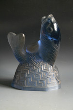 ART DECO PIERRE D'AVESN GLASS NIGHT LIGHT COVER - CIRCA 1930