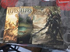 lot 3 bd ELFES n°2 et 3 ORCS ET GOBELINS n°1  soleil