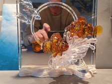 CRISTAL SWAROVSKI FIGURINE WONDERS OF THE SEA HARMONY 7400/200/500