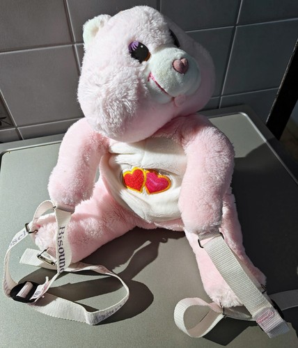 Sac dos peluche bisounours - sac,