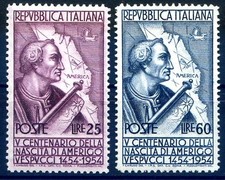 Italie 1954 - Vespucci Série