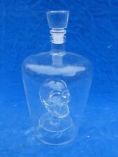 CURIOSITE Curiosity TOP ! CARAFE - TETE DE MORT CRANE Skull - VANITE Vanity