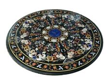 Surface De Salle À Manger En Marbre Naturel En Inlay - 54" Beauté Durable