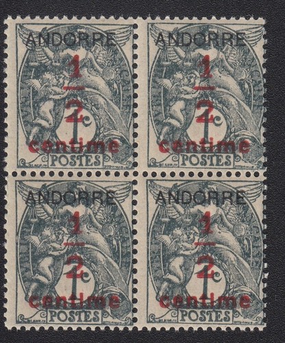 Bloc timbres andorre type - timbres,
