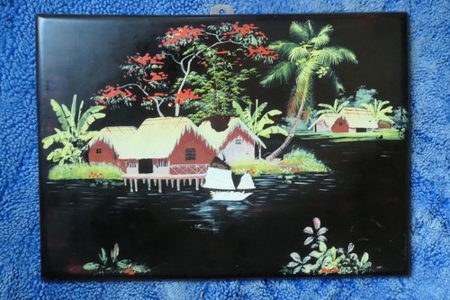 Tableau peinture vintage - , chine