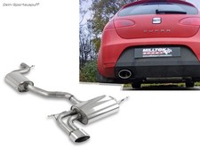 Milltek Système d'échappement sport depuis la Cat. Seat Leon 1P Incl. Cupra Oval
