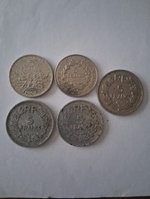 pièce argent 5 francs