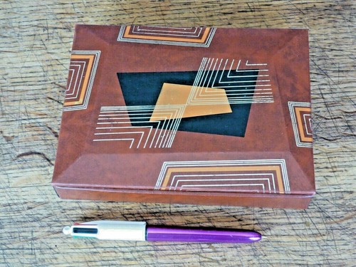 Boite coffret cigarette cuir - boite,