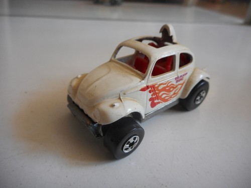 Hotwheels baja bug blanc - bug, en