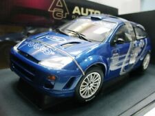 WOW EXTRÊMEMENT RARE Ford Focus RS WRC Blue Presentation 1999 Dunton 1:18 Aut...