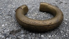 Bracelet africain bronze