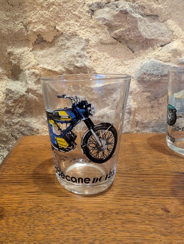 Verre moutarde moto - verre,