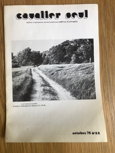 Cavalier seul 22 bulletin - cavalier, n°