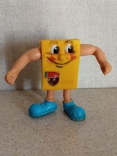 figurine flexible 1970' - chocolat BANANIA - made in Hong-Kong