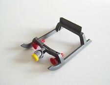 PLAYMOBIL (K4219) POLICE - Patin Gris Foncé Equipé Hélicoptère 3907 3908 4267 