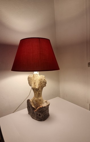 Sculpture lampe christian - lampe,