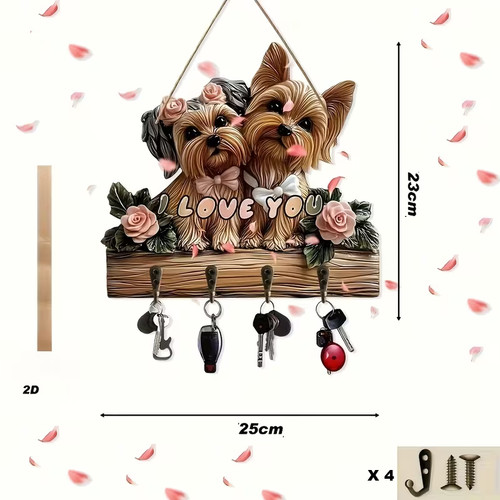 Porte clé mural - porte,