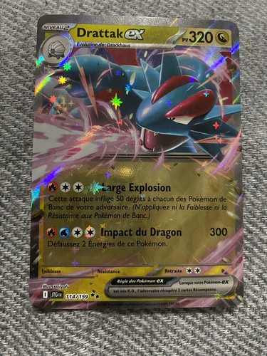 Carte pokémon drattak - pokémon, ex