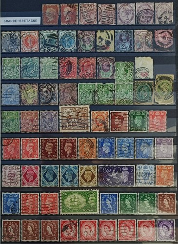 Philatélie 143 timbres de - :,