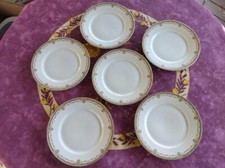 6 Assiette Plate Porcelaine