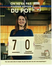 2018 : Nutella, pas tourner autour du pot, Chrislaine (publicity, advertising)