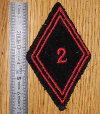 ancien PATCH insigne caserne 2°régiment 2eme du Génie lorraine MILITAIRE ARMEE