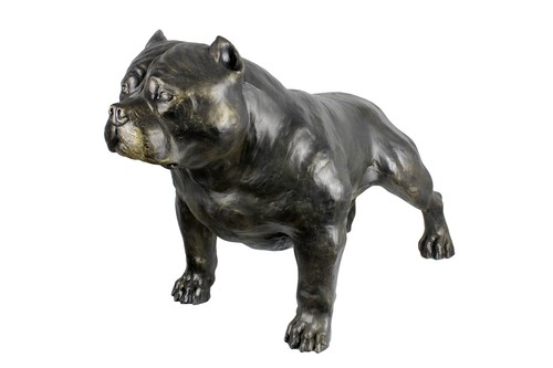 American bully figurine - american,