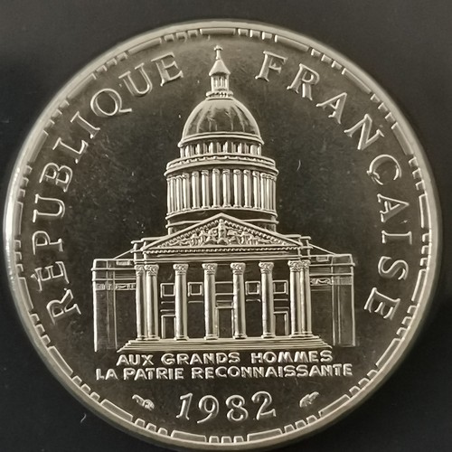 100 francs 1982 fdc - 1982, argent