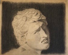 Ancien dessin au crayon