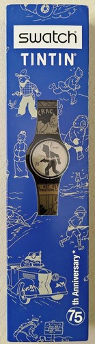 Hergé swatch tintin - swatch,