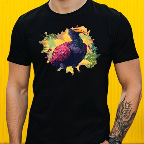 Mens dodo bird - print, cotton