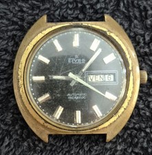 Ancienne montre Elves Automatic incabloc - Non fonctionnelle